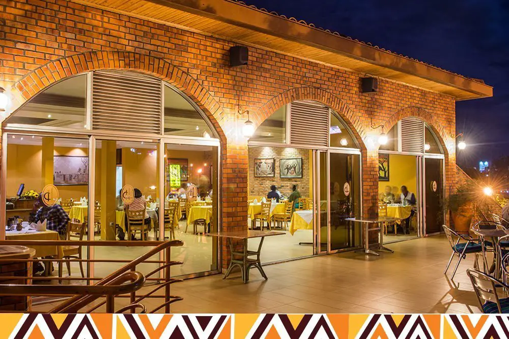 Kigali Hotels: La Fringale Restaurant, Hotel Chez Lando