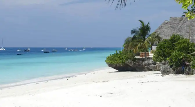 Flights to Nungwi will take you to beautiful beaches like this one