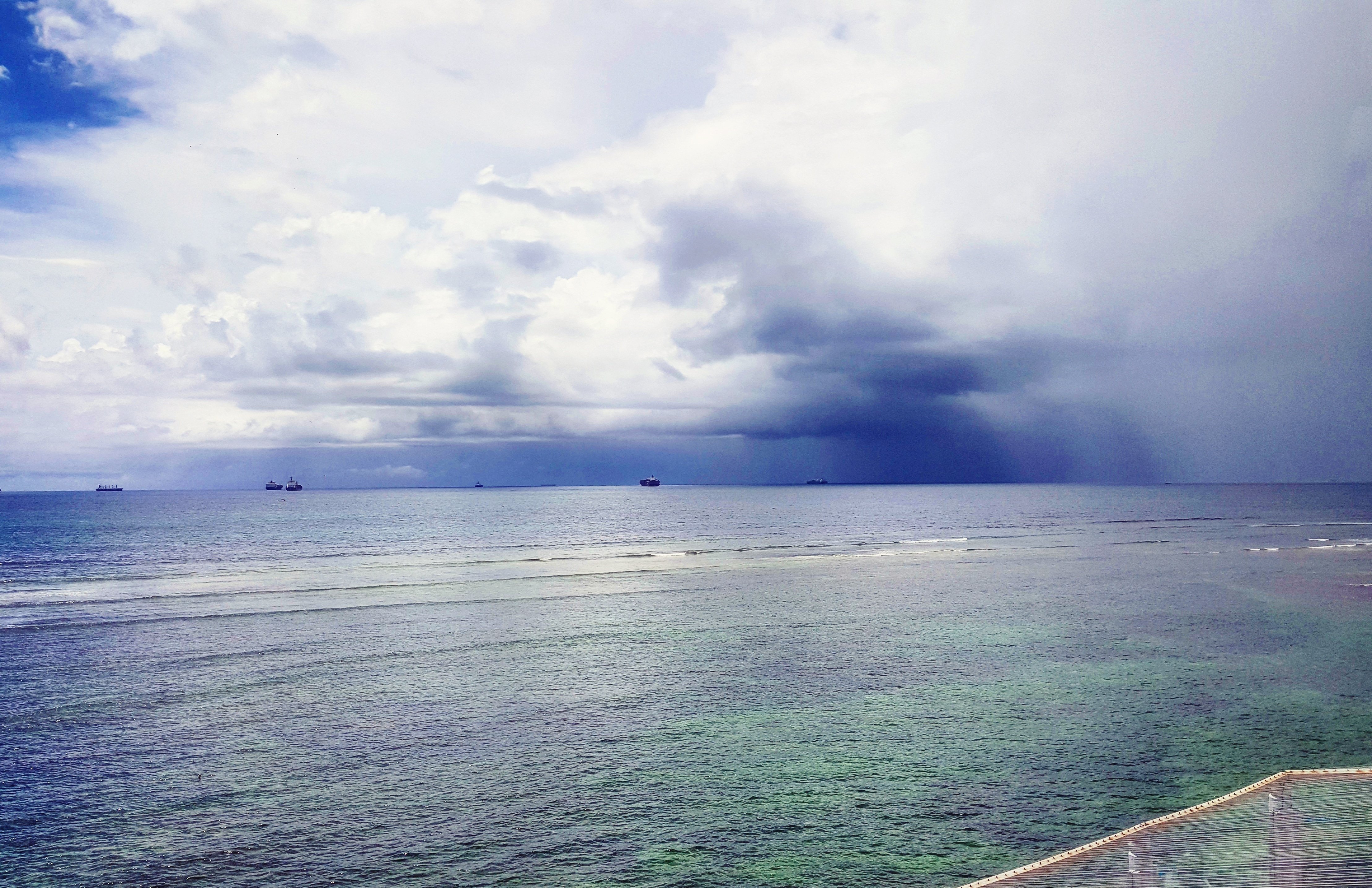 Ocean at Karambezi Cafe, Dar es Salaam, Tanzania