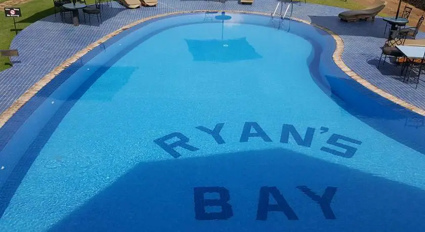 The Swimming pool at Ryan's Bay Hotel in Mwanza