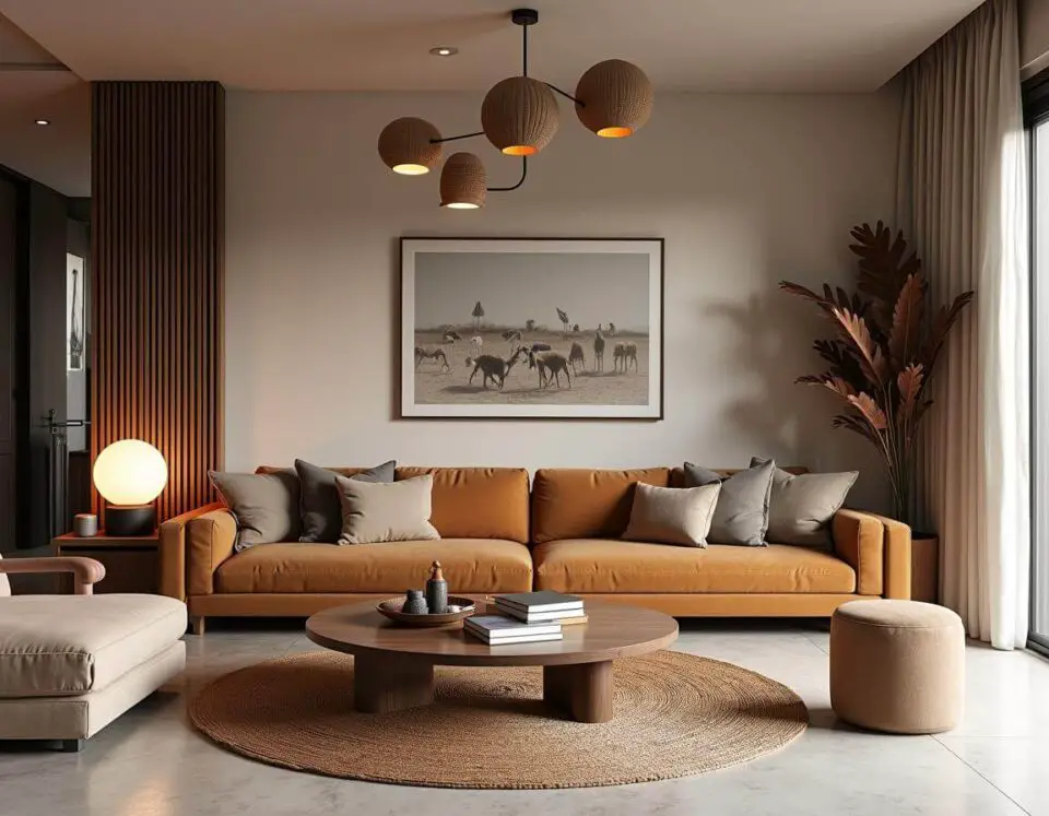 House Interior Designs in Kenya Style #1. A Fusion of Minimalism & Kenyan Cultural Heritage