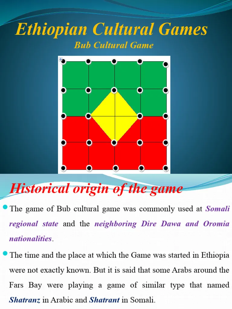 Bub Cultural Game