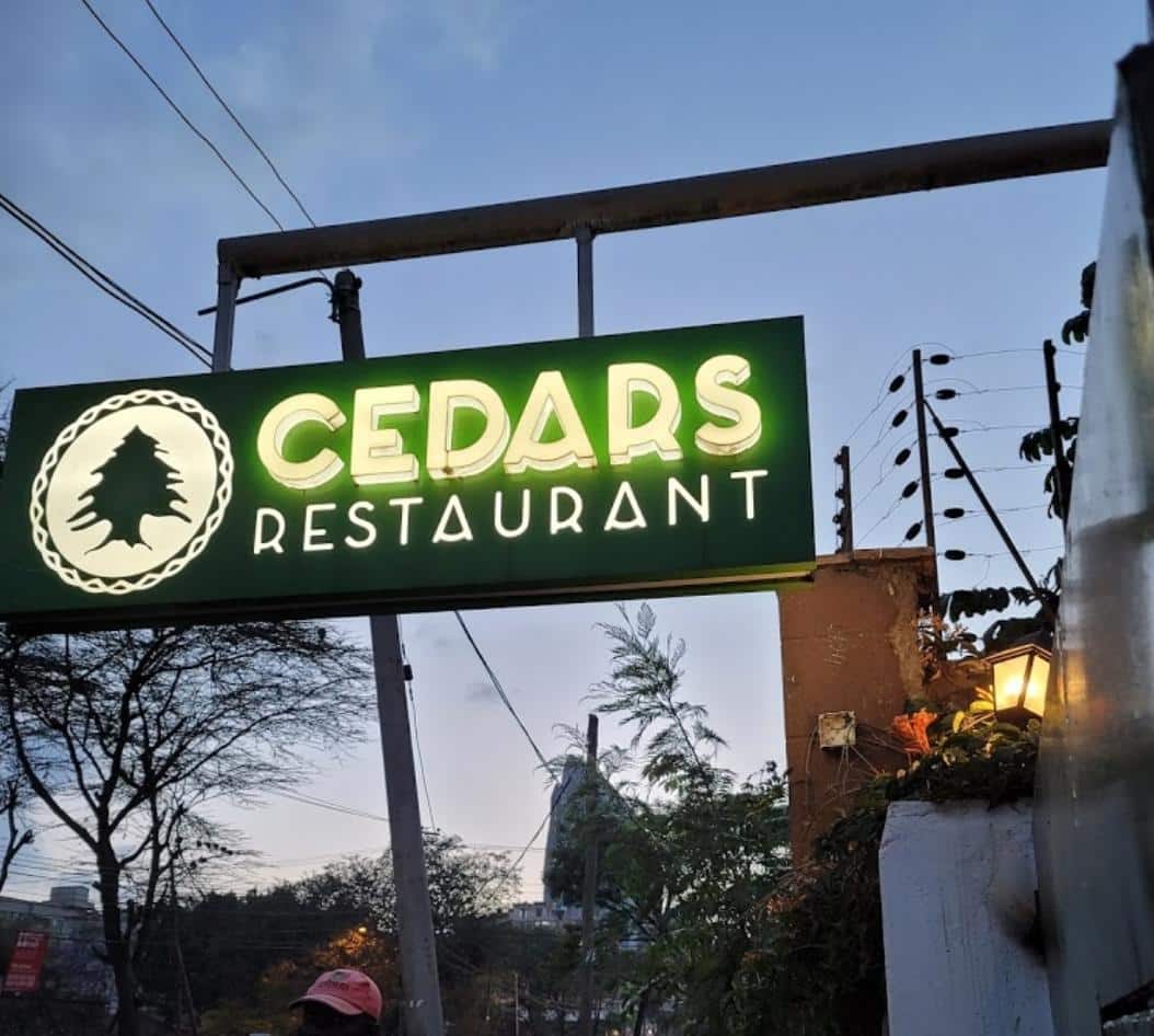 Cedars Restaurant Nairobi Menu Delicious Food Now at 2 Different Branches • Chick About Town
