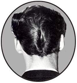 Ducktail Haircut 50s