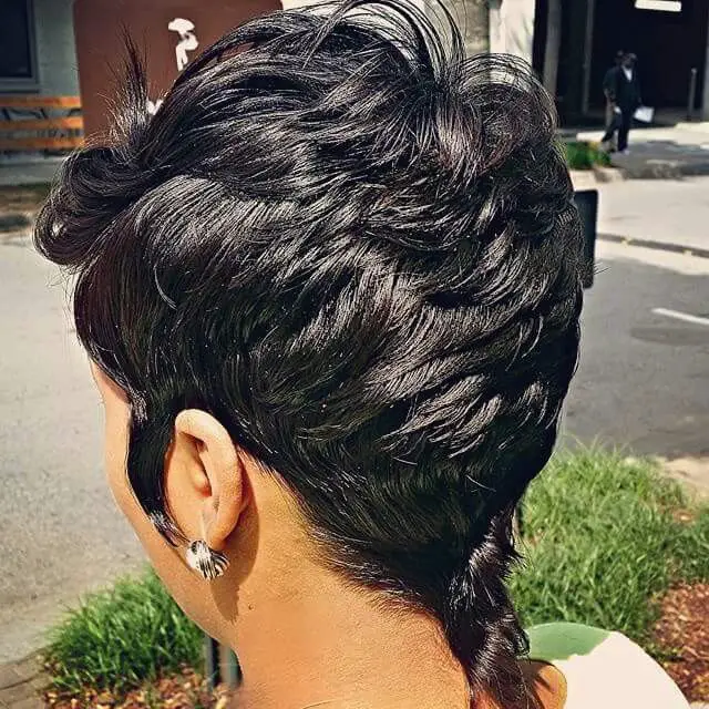 Ducktail Haircut Women's