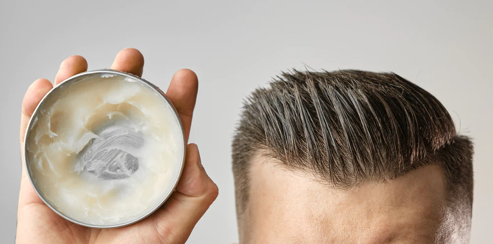 Hair products men's: pomade