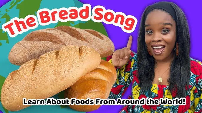 Songs about bread: “The Bread Song” by Ms. Ashley & the Nguzo Babies