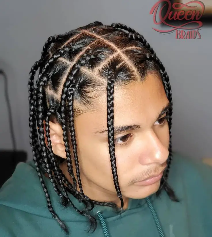 Box braids are a an individual braids for boys styles