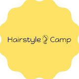 Hairstylecamp logo on Pinterest