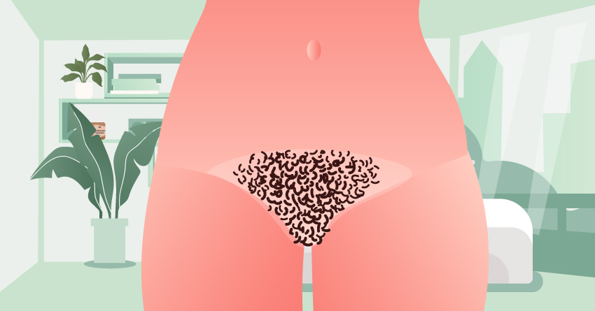 Pubic Hair Styles for Women: Natural / Full Bush