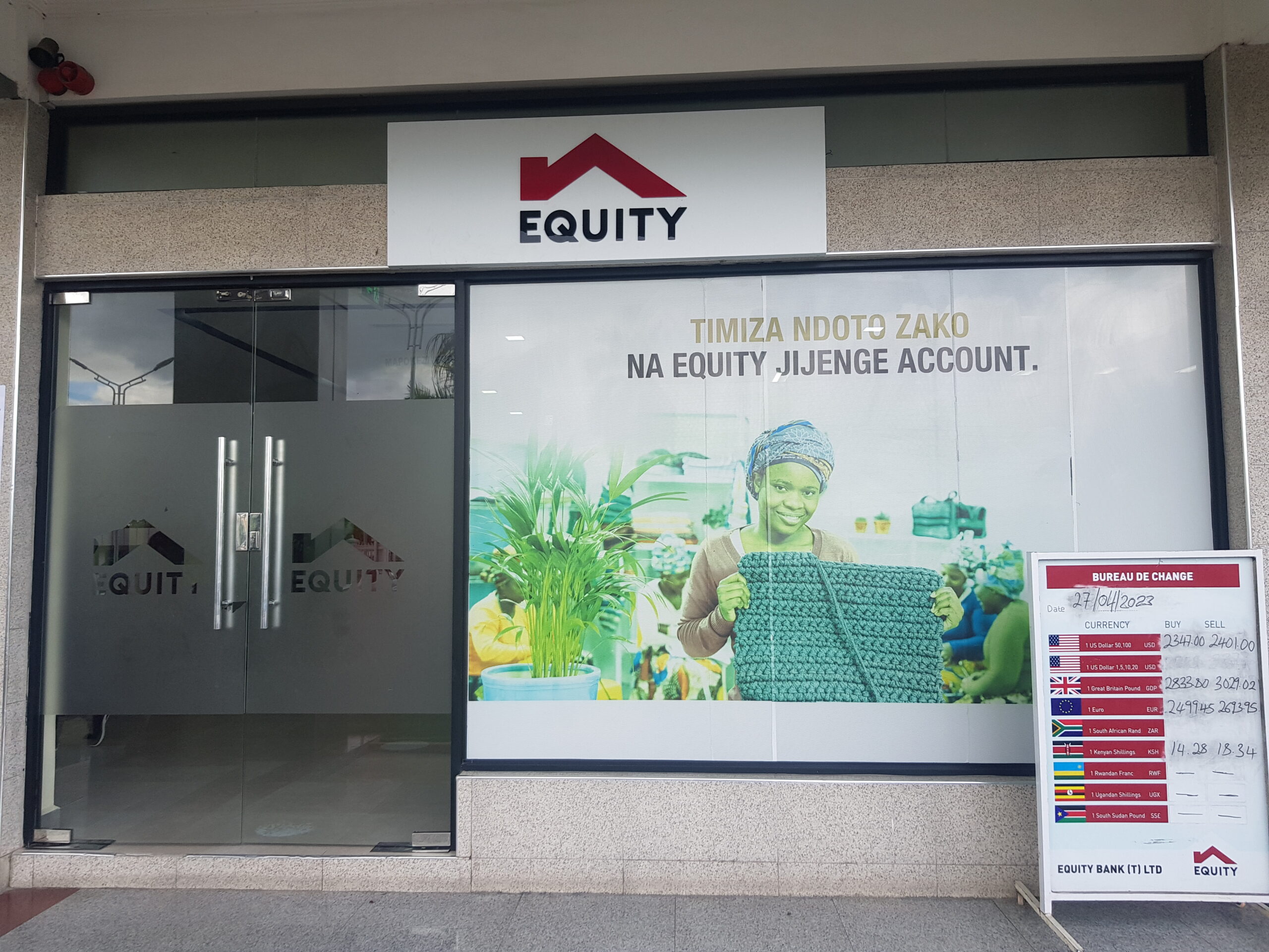 Equity Bank (Mwenge Branch) Dar es Salaam