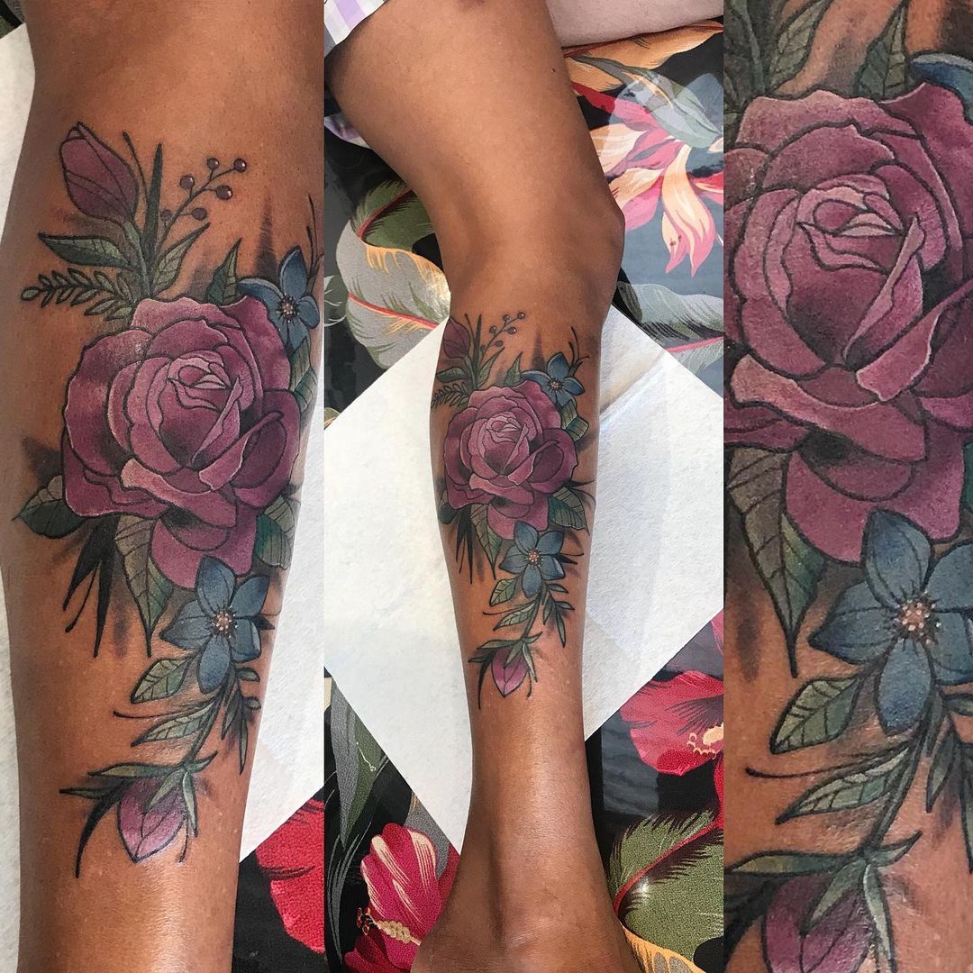 Female Tattoos on Dark Skin Females: 4 Important Considerations • Chick ...