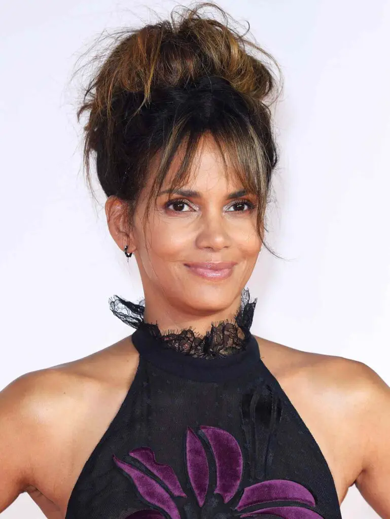 New Hair Style for Female: Curtain Bangs on Halle Berry