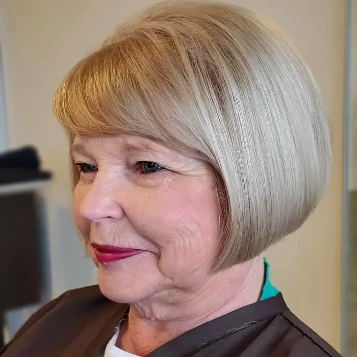 Hairstyles for Women Over 70: The Classic Bob