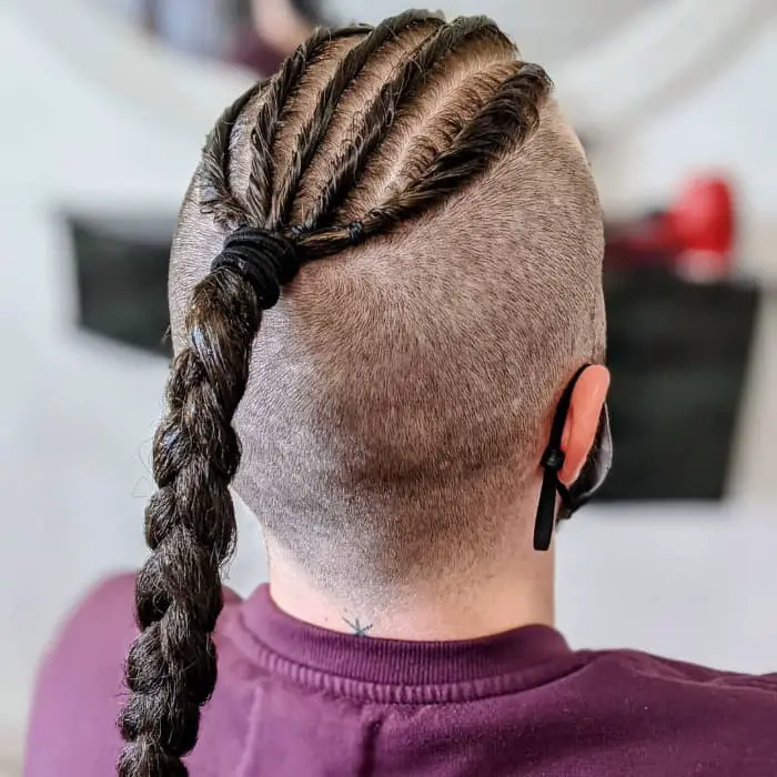 Sexy Viking Cuts for Men: Viking braids men