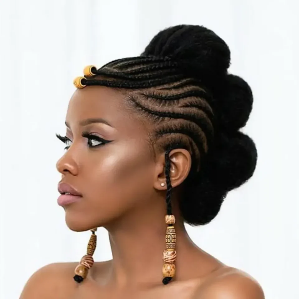 braided Africa hairs style