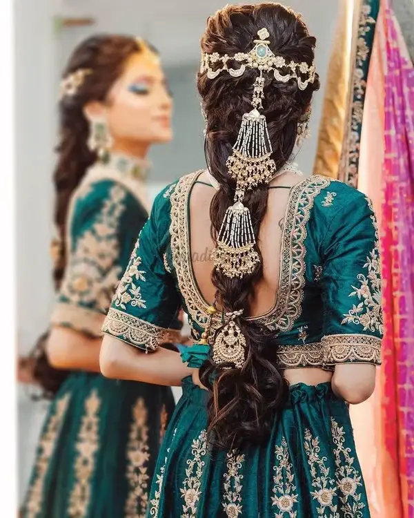Indian wedding Hair Braid Jewelry