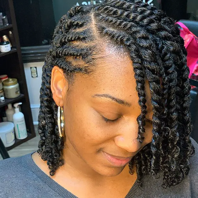 flat twisting for natural hair