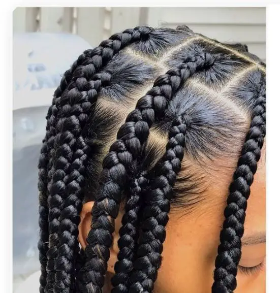 big knotless braids