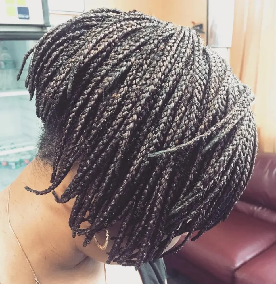 Layered Bob Braids
