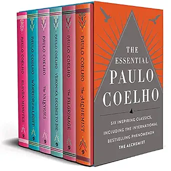 a set of Books Written by Paulo Coelho
