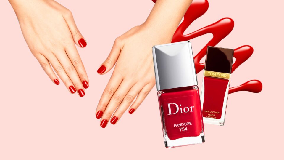 Pretty nail colors: red