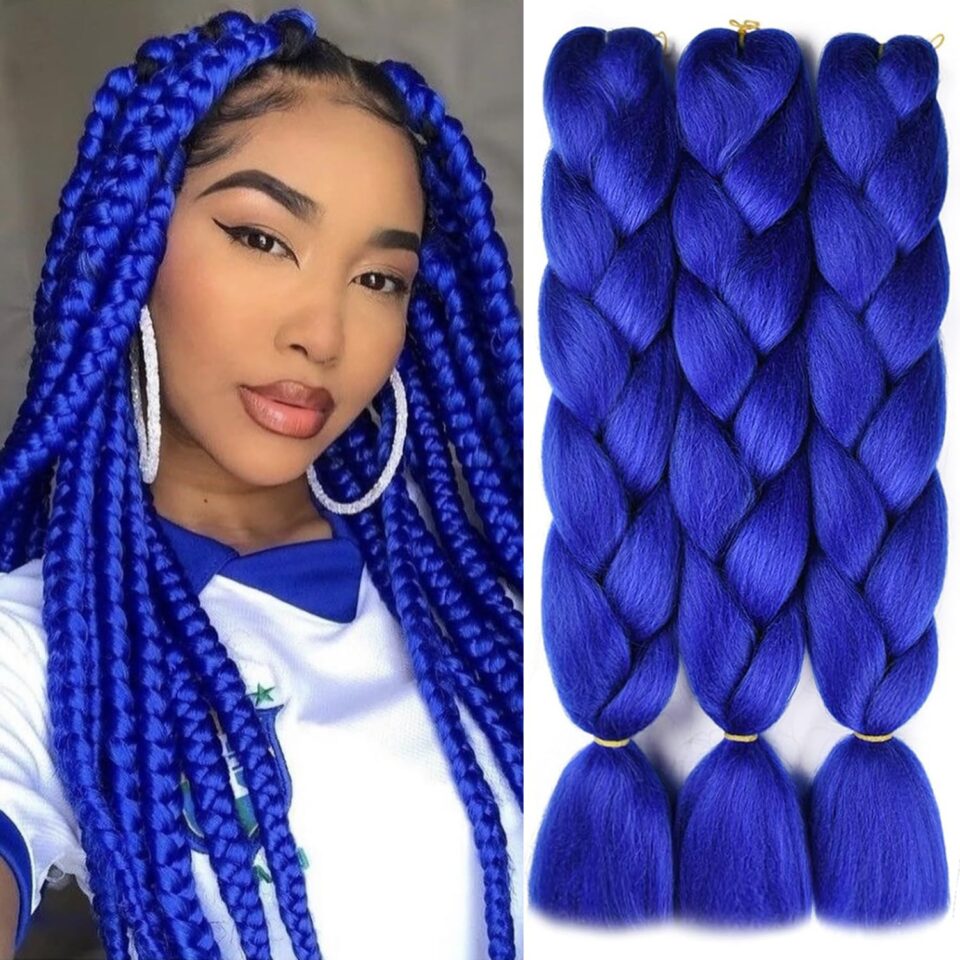 Best Hair for Box Braids #1. Kanekalon Hair