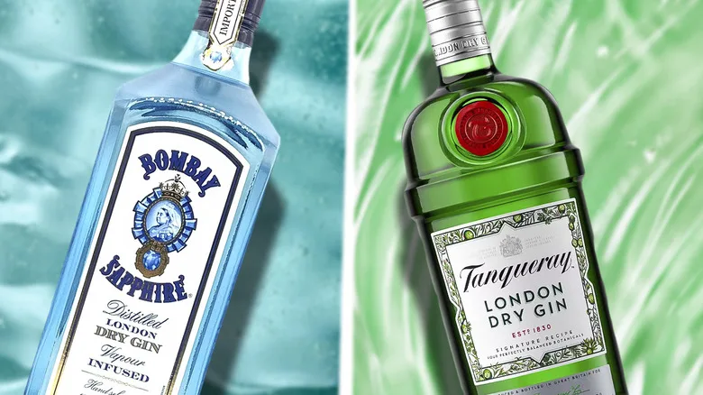 Tanqueray or Bombay Sapphire