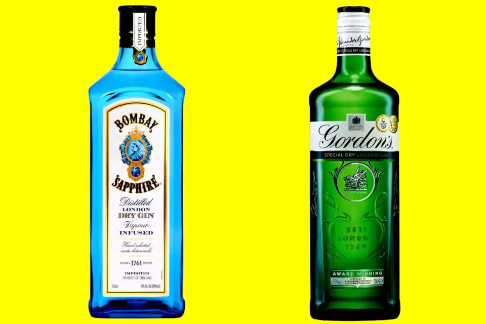 Bombay Sapphire vs Gordons Gin