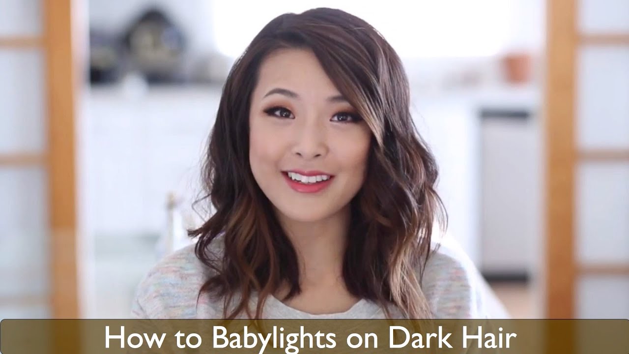 How to Babylights on Dark Hair Site:ChickAboutTown.com