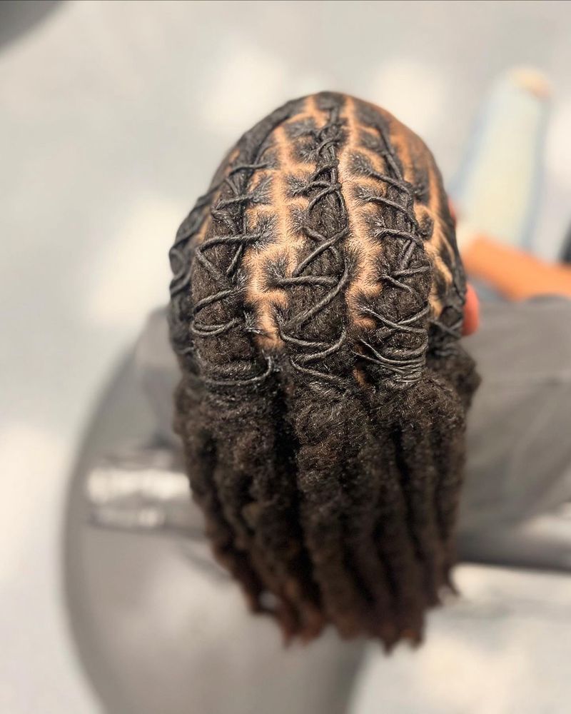 Black Hair Salons in North Las Vegas: Barrel rolls done at Ego Tripp Salon