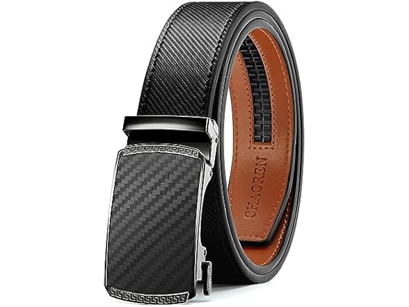 Best Belts on Amazon #1: CHAOREN Leather Ratchet Belt