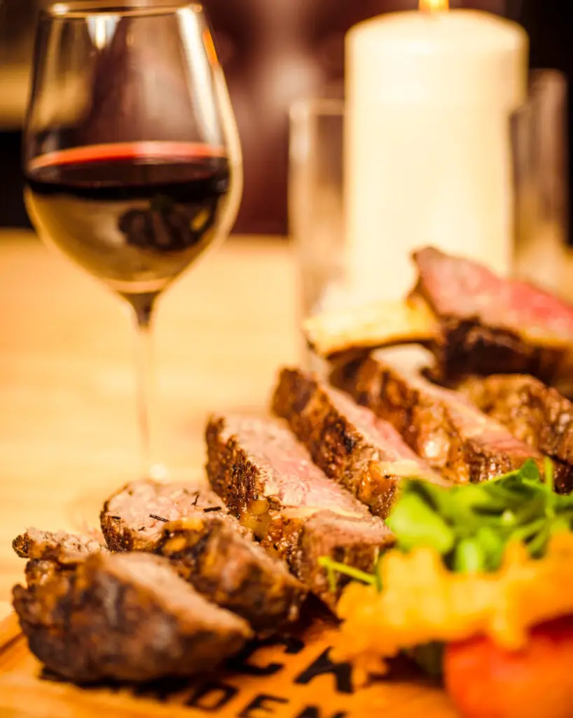 Food at The Rock Garden Guernsey